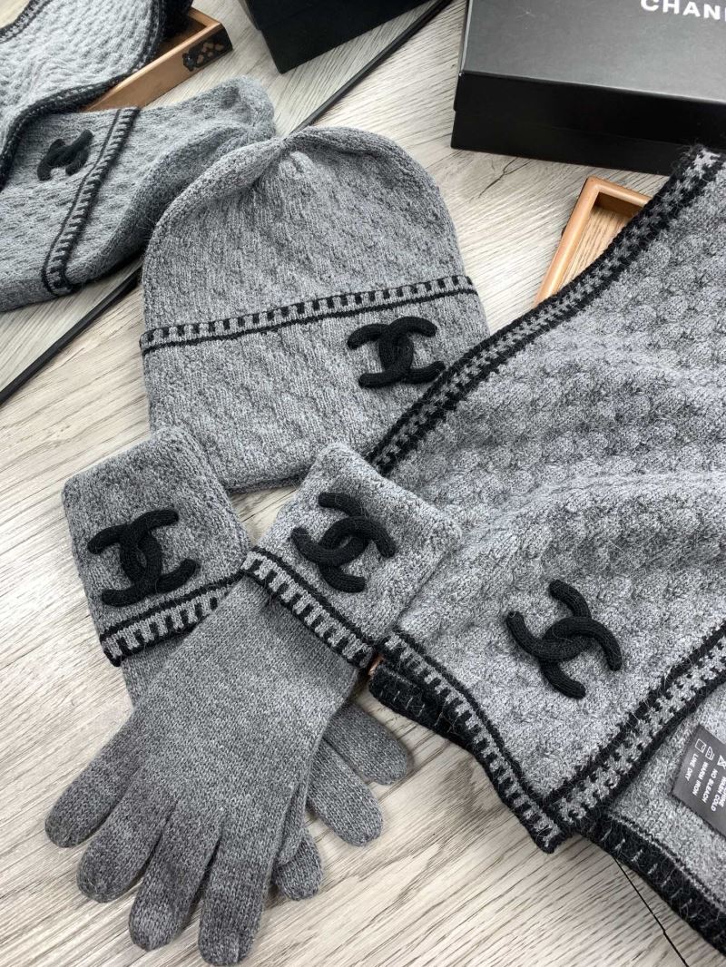 Chanel Caps Scarfs